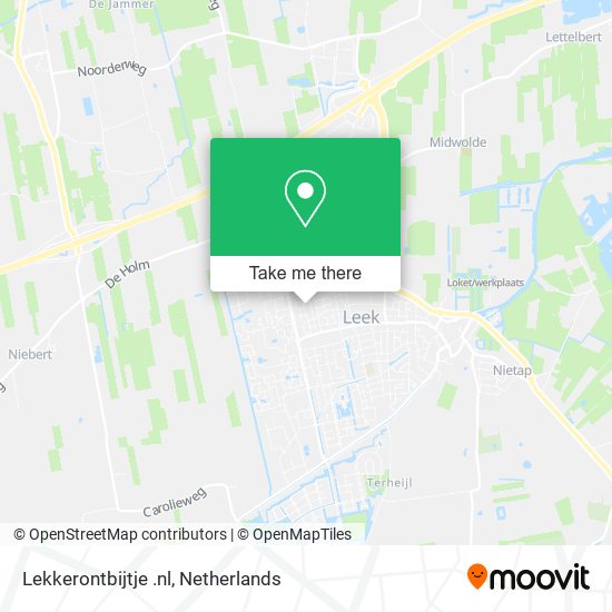 Lekkerontbijtje .nl map