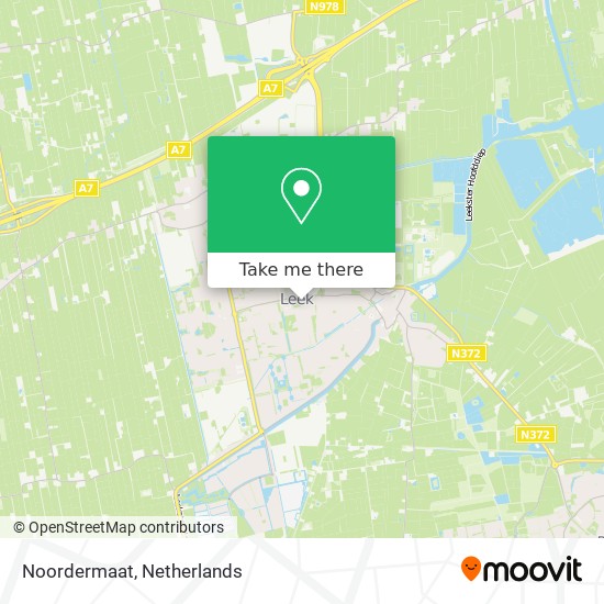 Noordermaat Karte