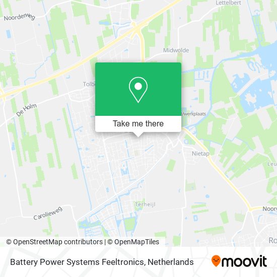 Battery Power Systems Feeltronics map