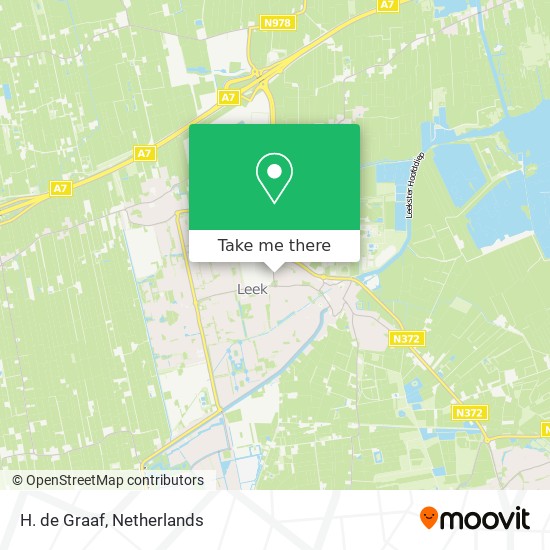 H. de Graaf map