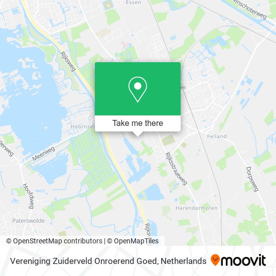 Vereniging Zuiderveld Onroerend Goed map