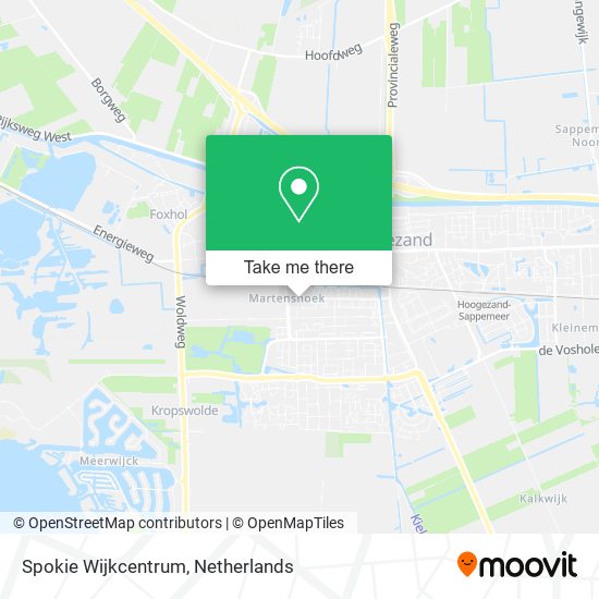 Spokie Wijkcentrum map