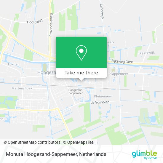 Monuta Hoogezand-Sappemeer Karte