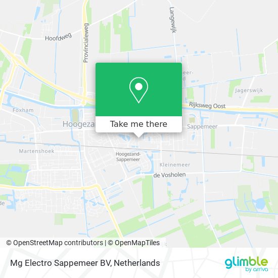 Mg Electro Sappemeer BV Karte