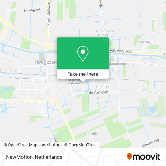 NewMotion map