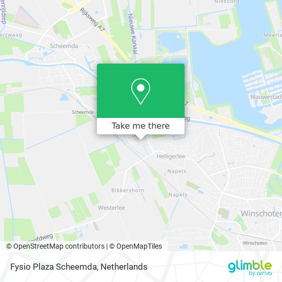 Fysio Plaza Scheemda Karte