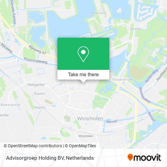 Advisorgroep Holding BV map