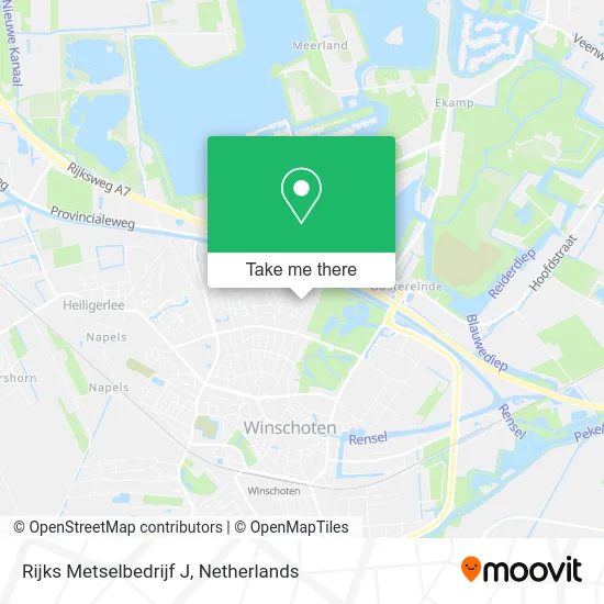 Rijks Metselbedrijf J map