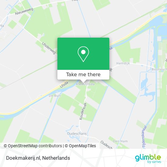 Doekmakerij.nl map