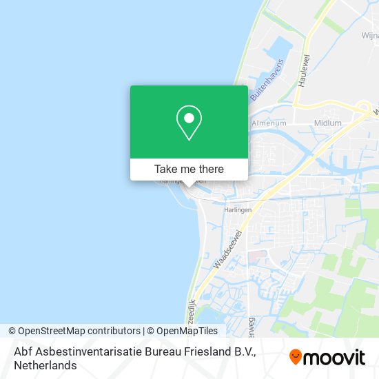 Abf Asbestinventarisatie Bureau Friesland B.V. Karte