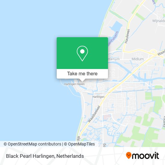 Black Pearl Harlingen map