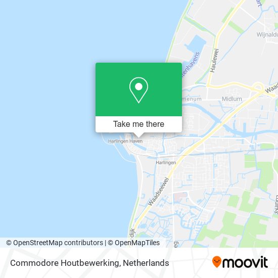 Commodore Houtbewerking map