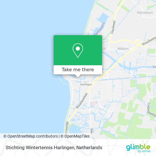 Stichting Wintertennis Harlingen Karte