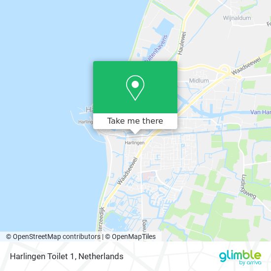 Harlingen Toilet 1 map