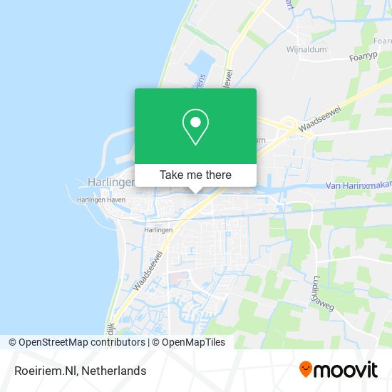 Roeiriem.Nl map