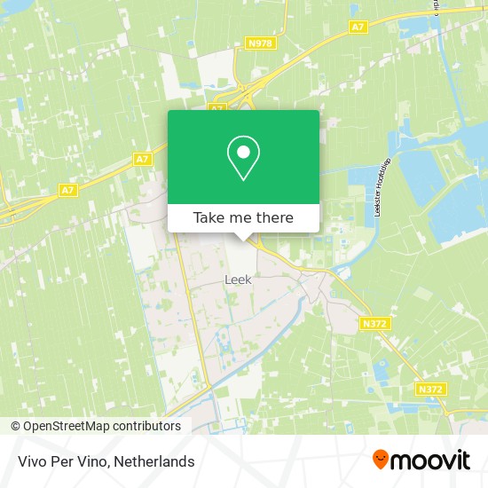 Vivo Per Vino map