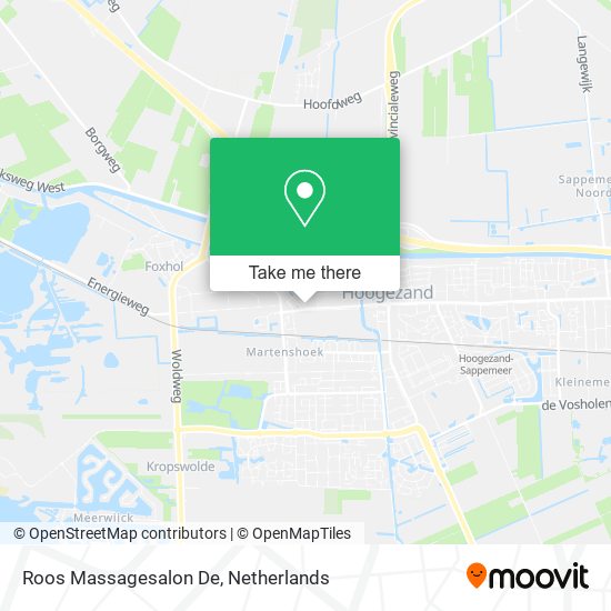 Roos Massagesalon De map