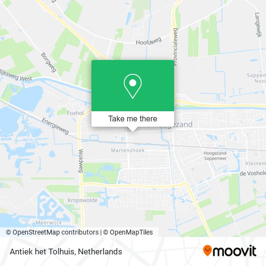 Antiek het Tolhuis map