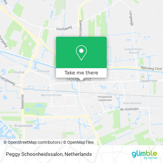 Peggy Schoonheidssalon Karte