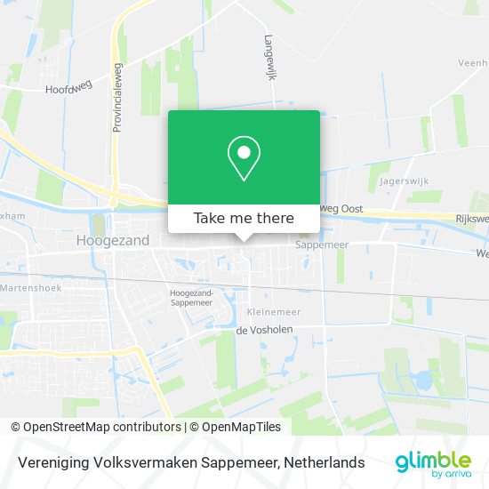Vereniging Volksvermaken Sappemeer Karte
