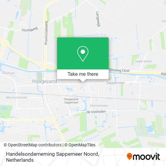 Handelsonderneming Sappemeer Noord map