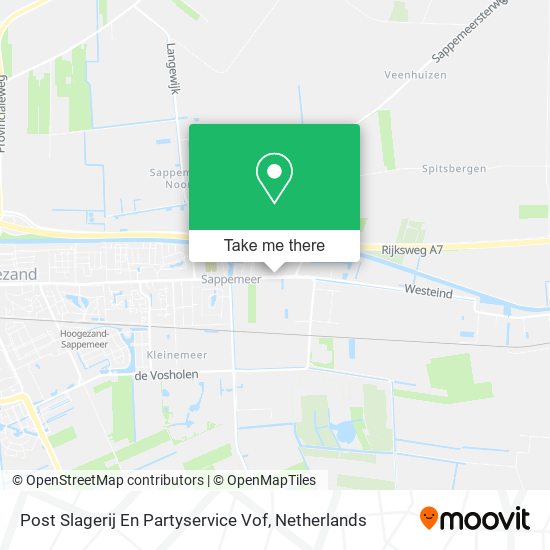 Post Slagerij En Partyservice Vof map