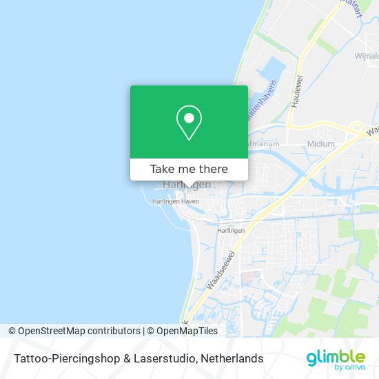 Tattoo-Piercingshop & Laserstudio map