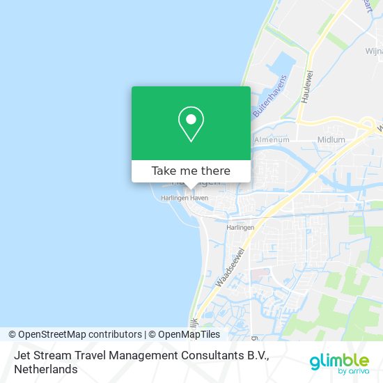 Jet Stream Travel Management Consultants B.V. Karte