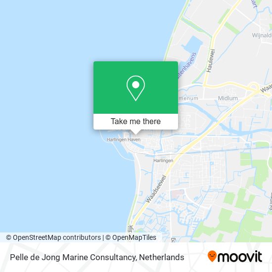 Pelle de Jong Marine Consultancy map