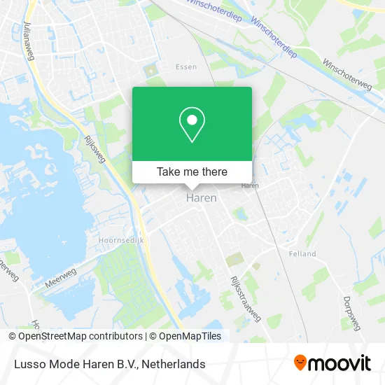 Lusso Mode Haren B.V. map