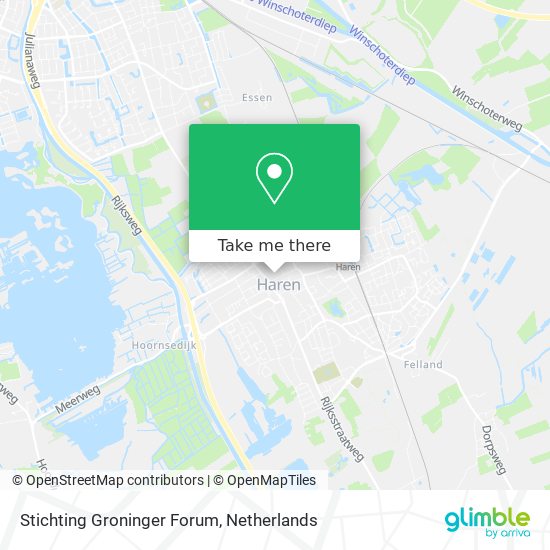 Stichting Groninger Forum map