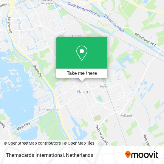 Themacards International map