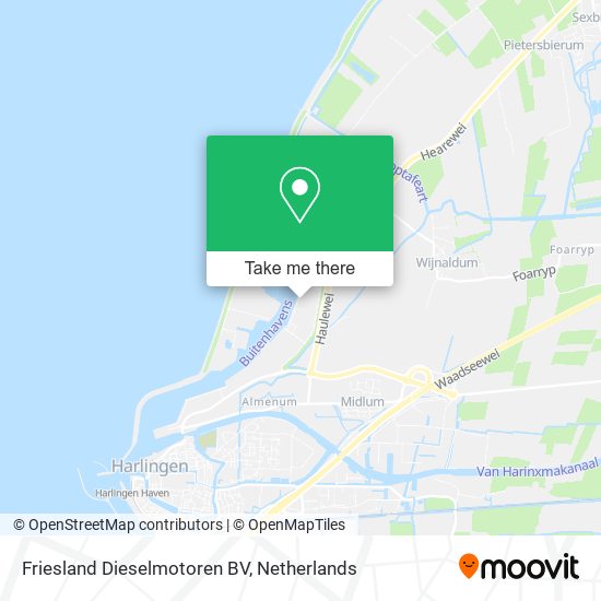 Friesland Dieselmotoren BV map