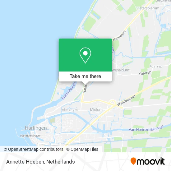 Annette Hoeben map