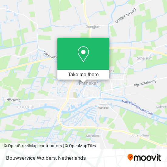 Bouwservice Wolbers map