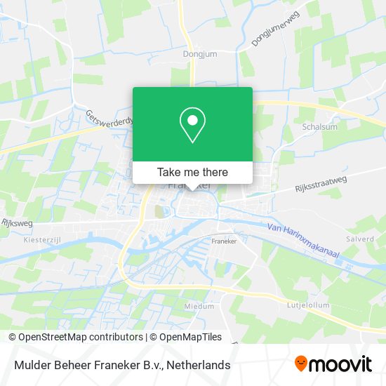 Mulder Beheer Franeker B.v. map