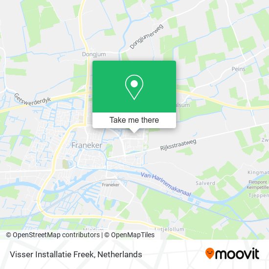 Visser Installatie Freek map