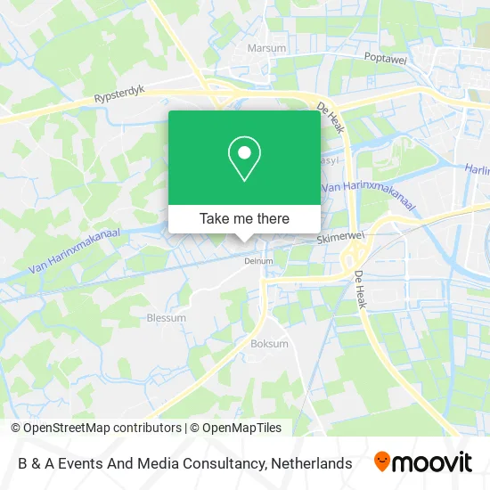 B & A Events And Media Consultancy map