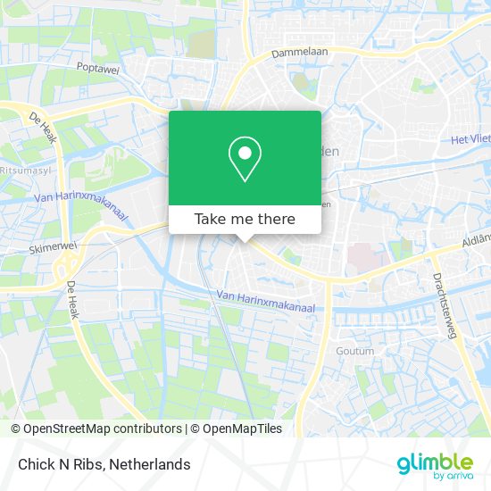 Chick N Ribs map