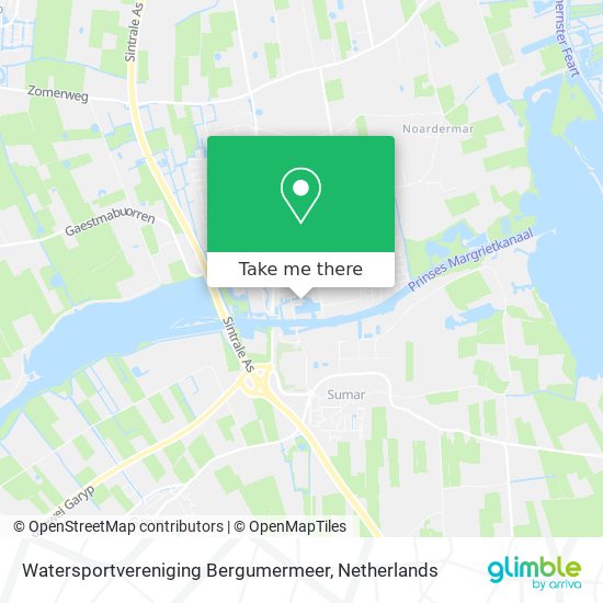 Watersportvereniging Bergumermeer map