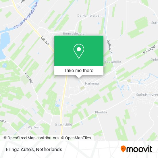 Eringa Auto's map