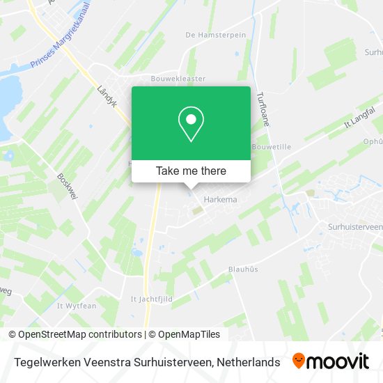 Tegelwerken Veenstra Surhuisterveen map