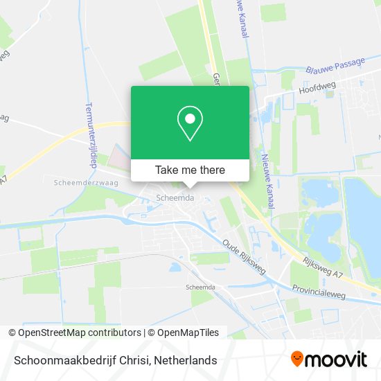 Schoonmaakbedrijf Chrisi map