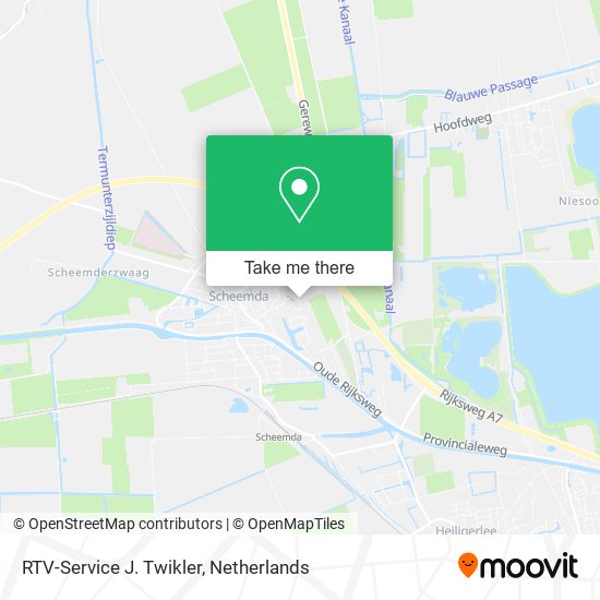 RTV-Service J. Twikler map