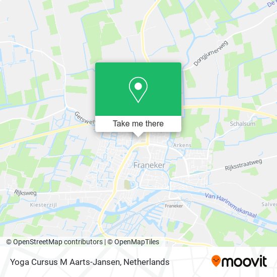 Yoga Cursus M Aarts-Jansen map