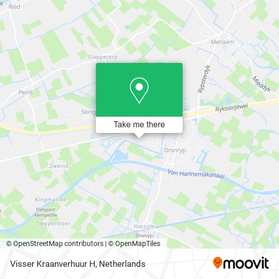 Visser Kraanverhuur H map