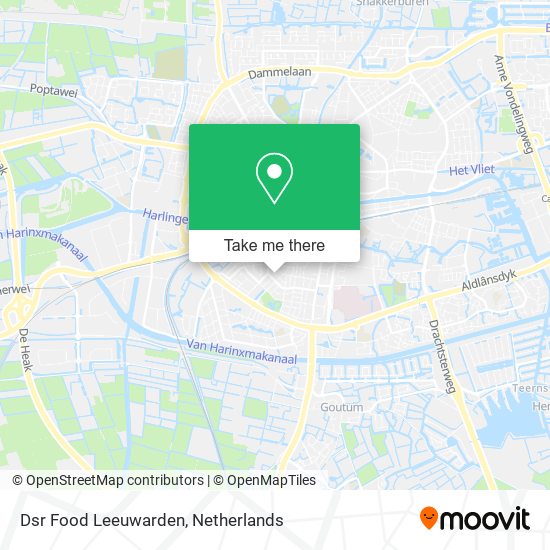 Dsr Food Leeuwarden Karte
