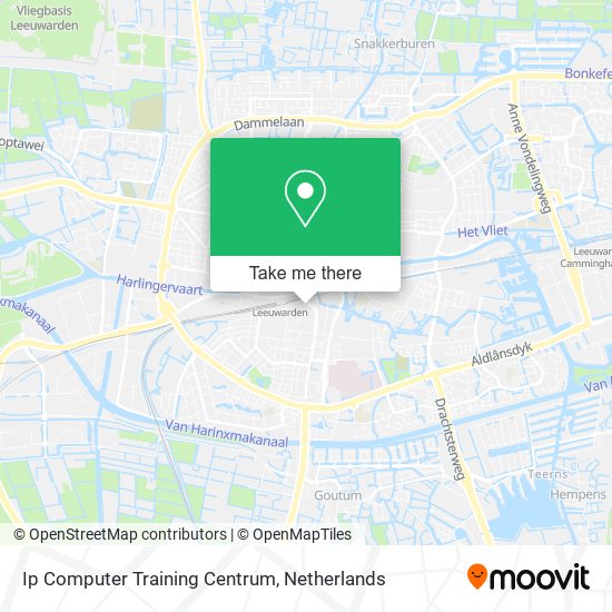 Ip Computer Training Centrum map