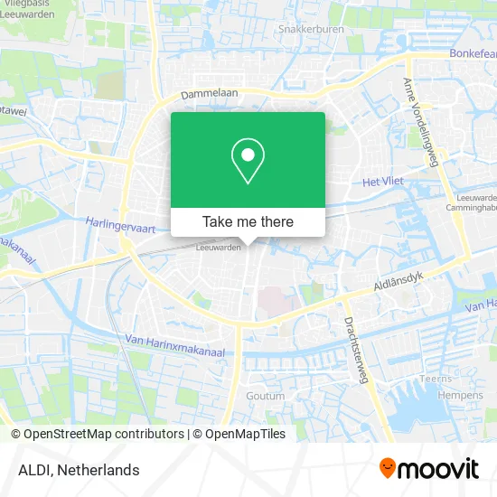 ALDI map