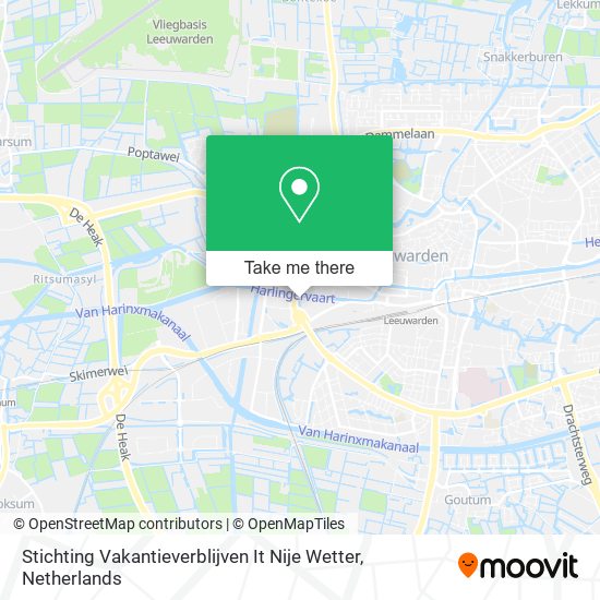 Stichting Vakantieverblijven It Nije Wetter map